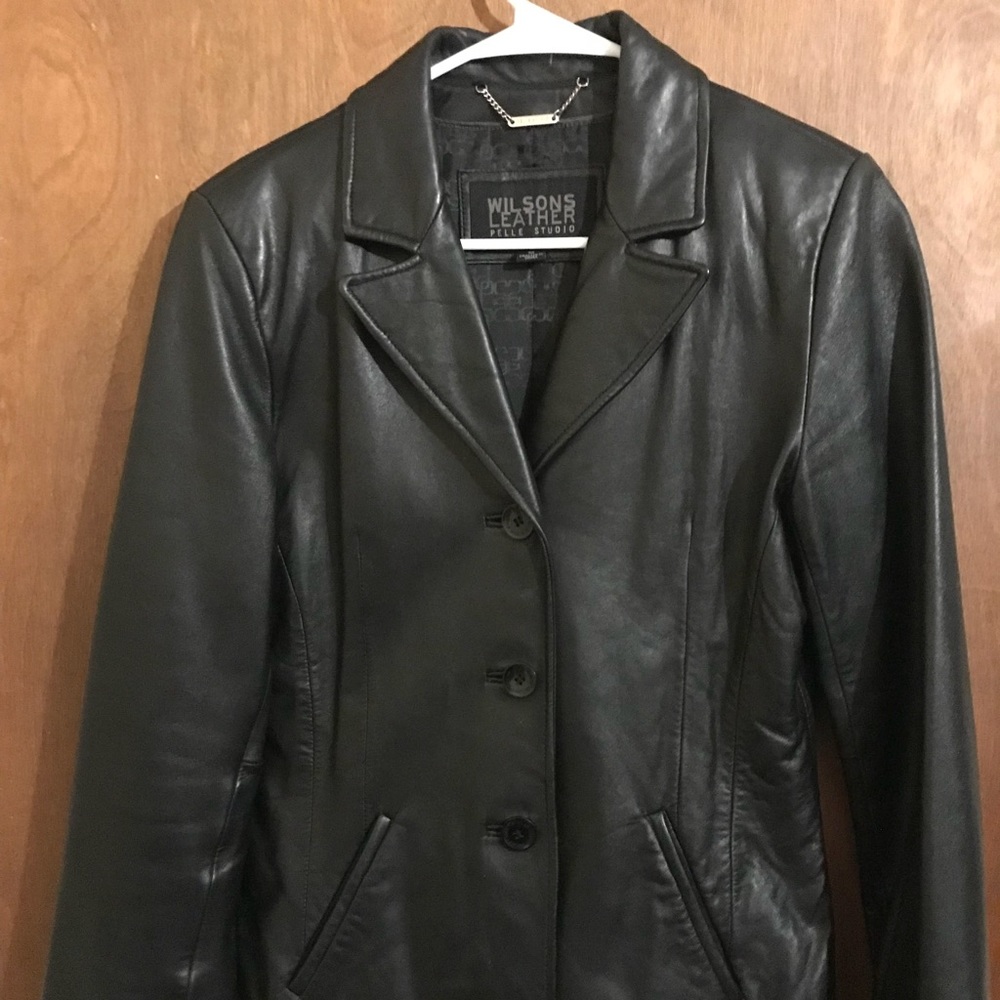 Leather jacket